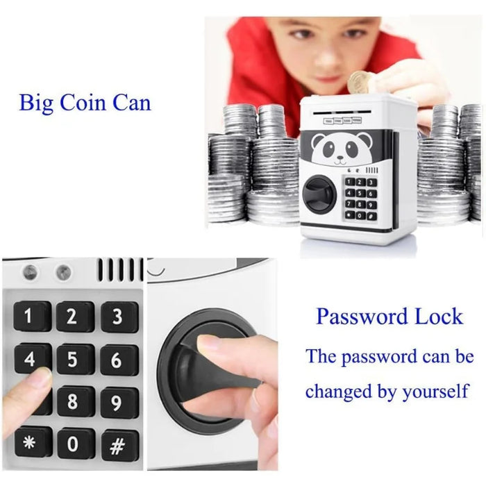 Danoz Exclusive - Piggy Bank for Kids, Electronic Password Piggy Bank Kids Safe Bank