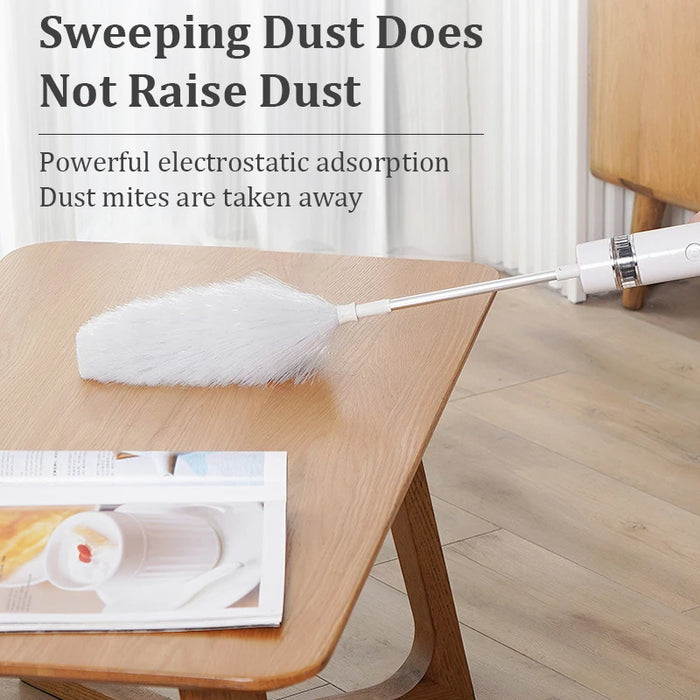Danoz Direct - Effectively clean your home with Danoz Direct DusterMaster Spin with Vacuum, ! Easy USB Rechargeable