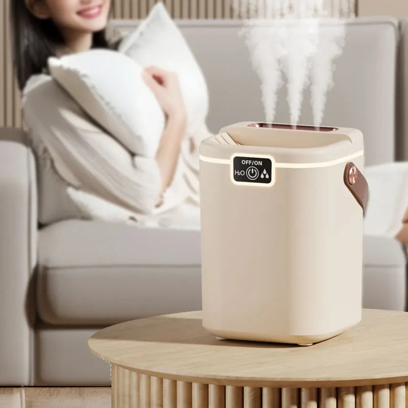 💧 Danoz AirSmart | Tinsol 2L Humidifier | Triple Nozzles | Night Light | 4 Mist Levels | 280ml/h | USB Type-C | <36dB | Bedroom & Living Room