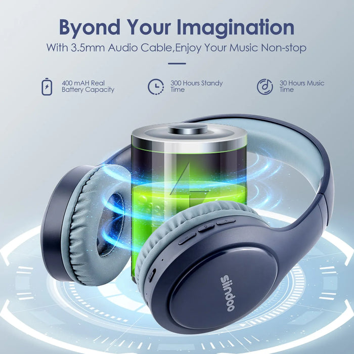 Danoz Music🎧 Siindoo Bluetooth headphones! Enjoy crystal-clear sound and deep bass anywhere, anytime.