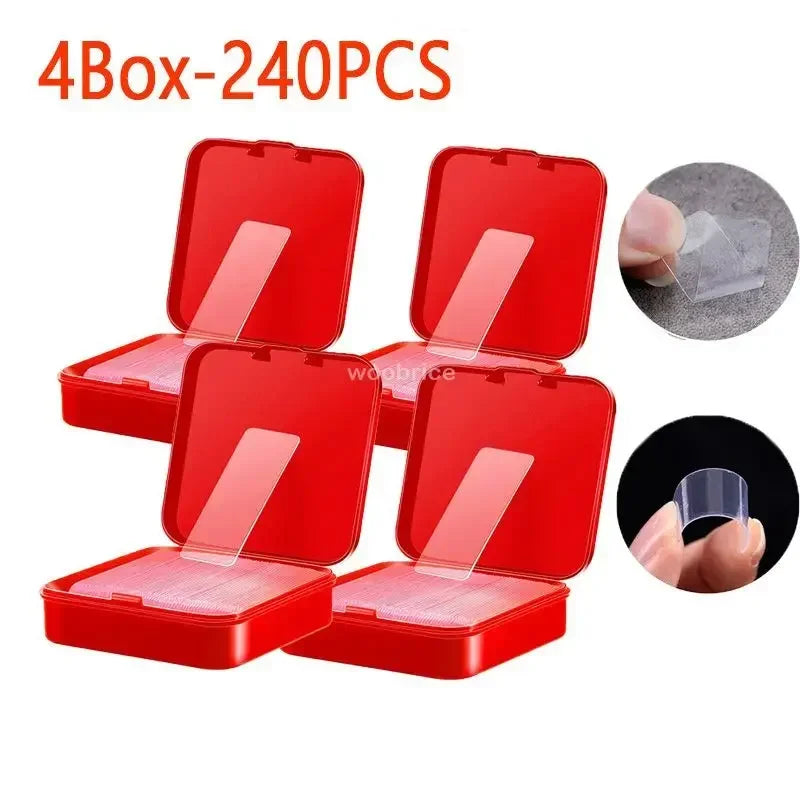 Danoz NanoMagic, Double Sided Adhesive Tape, Reusable Super Strong Transparent Wall Stickers Waterproof Widely Used Wall Mount Sticker