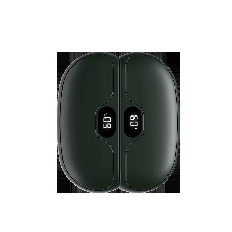 🔥 Danoz WinterSmart | Magnetic USB Rechargeable Hand Warmer | 4000mAh | Digital Temperature Display | Detachable Two-Part Design | Pocket Portable Heater | Perfect Winter Gift ❤️❄️