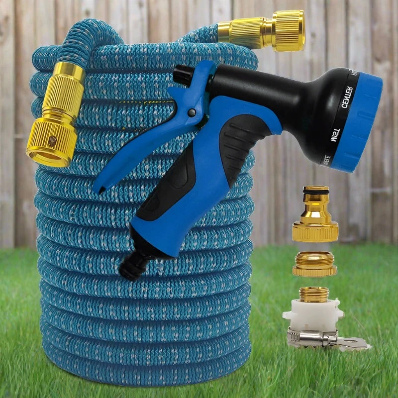 Transform your gardening and car washing experience with WaterBlast Expandable Hoses from Danoz Direct, Offering, 7.5 - 30 Meters