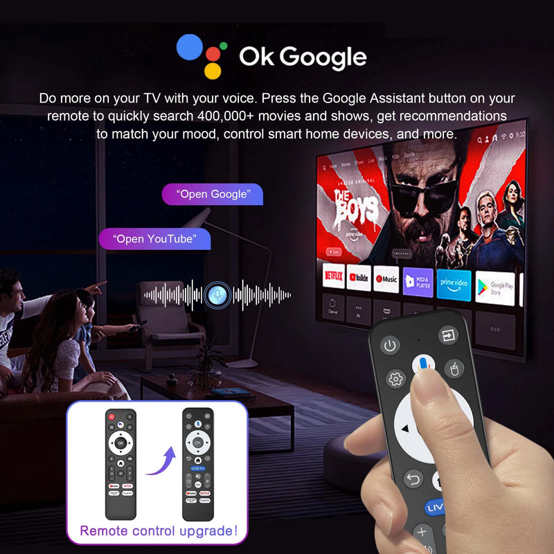 Danoz TVSmart 📺 | T1 Android 16 TV Box | 4K Ultra HD | WiFi 6 | Google Assistant | 8GB+128GB / 16GB+256GB | BT 5.0 | Free Postage!