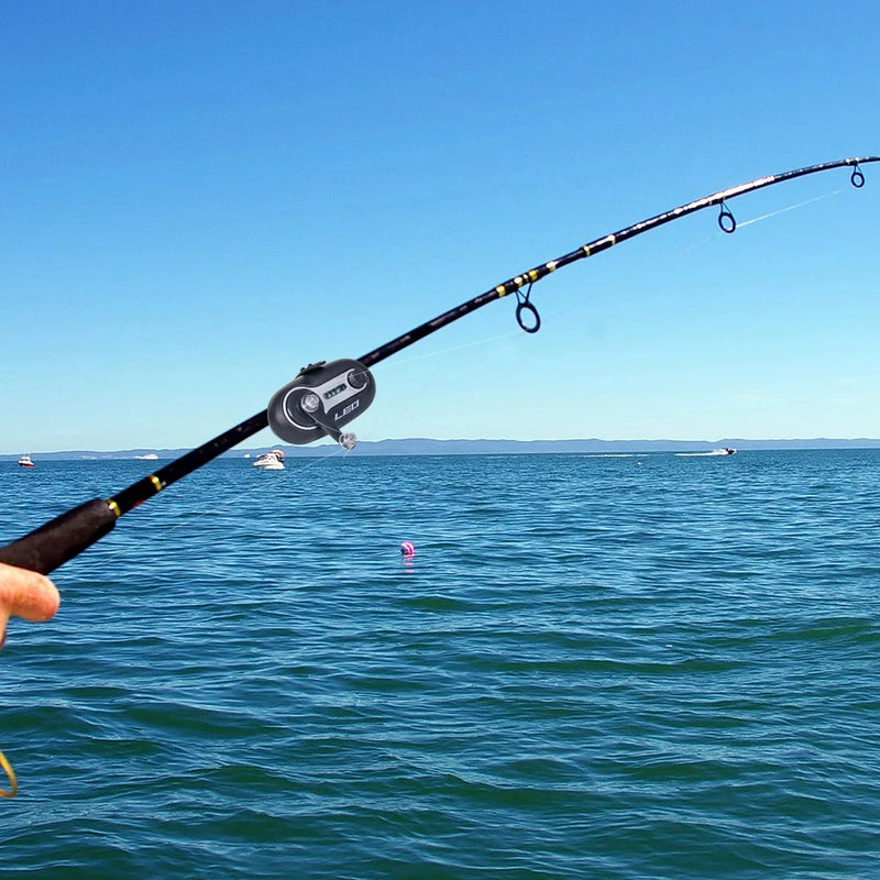 Danoz Fishing - Indicator light, bait, electronic buzzer, alarm, sound and light indicator, pole tip pliers, electric bell, outdoor fishing tool