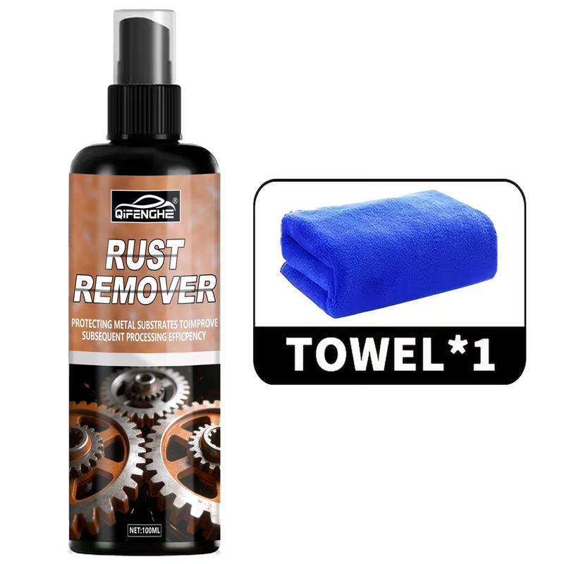 Danoz RustSmart - Buy 1 Get 1 Free! - Heavy-Duty Metal Rust Remover Lubricant Spray - Multi-Purpose Brake & Chain Degreaser, Friction-Reducing Formula with Corrosion