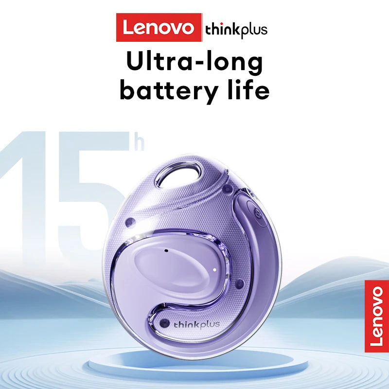 Danoz Smart - Lenovo X15 PRO II Original Wireless Headphones Ear Hook Bluetooth Earphones Stereo Music Sport Call Game Noise Reduction Earbuds