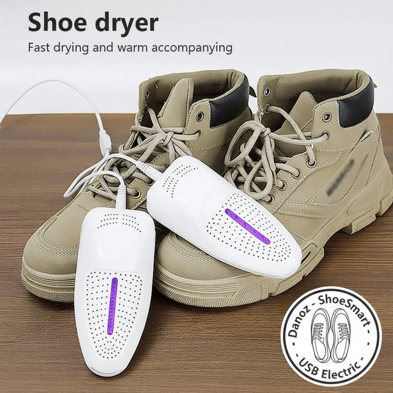 Danoz ShoeSmart - Electric Shoe Dryer USB Intelligent Quick Drying Deodorizing Sterilizing Dryer for shoes Home Shoe Warmer Heater Footwear Dryers