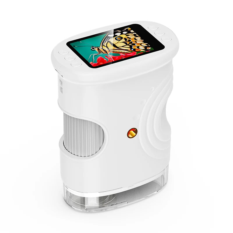 Danoz Hobbies KidsSmart | 1000X Handheld Digital Microscope for Kids 🔬 | 2" HD Screen | Rechargeable | Photo & Video | STEM Gift for Boys & Girls