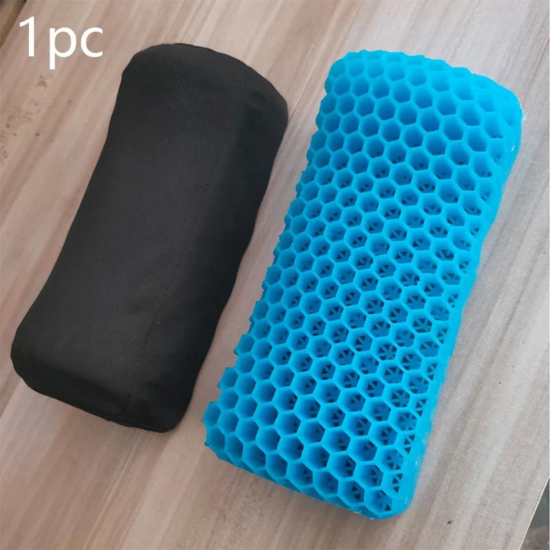 💤 Danoz SleepSmart | Cool Breathable Honeycomb Mesh Gel Neck Pillow | Cervical Support | Foldable & Portable | Cooling | Non-Electric ✨