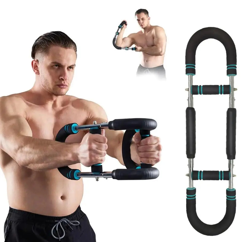 Danoz FitnesSmart – Build Your Best Body at Home! 💪✨ | U-Shaped Arm & Chest Expander | Adjustable Resistance | Targets Chest, Shoulders, Biceps & More | Portable & Foldable!