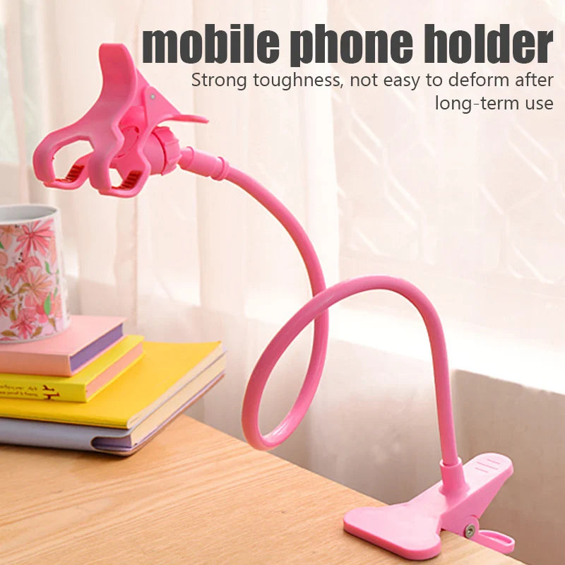 Danoz Smart - Universal Mobile Phone Holder Flexible Lazy Holder Adjustable Cell Phone Clip Home Bed Desktop Mount Bracket Smartphone Stand