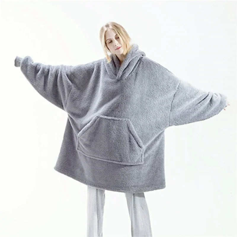 Danoz WinterSmart OziCozy ❄️🧥 The Cozy Hoodie Blanket You'll Never Want to Take Off!