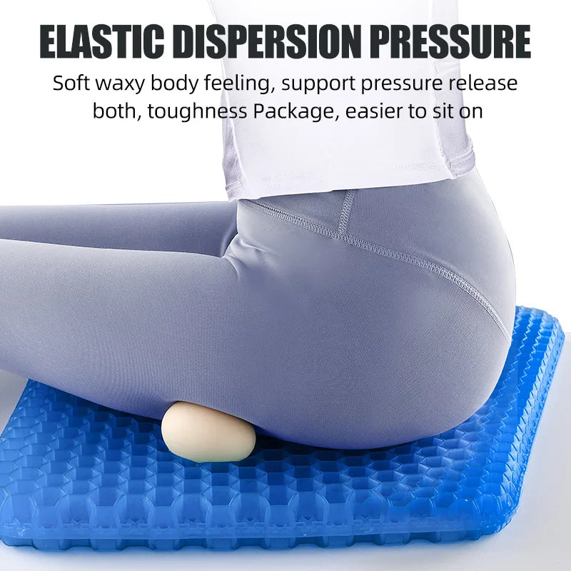 Danoz Direct Soft Siter- Buy 1  Get 1 Free - Breathable Honeycomb Design For any hard seat - Car, Home, Office - Free Covers