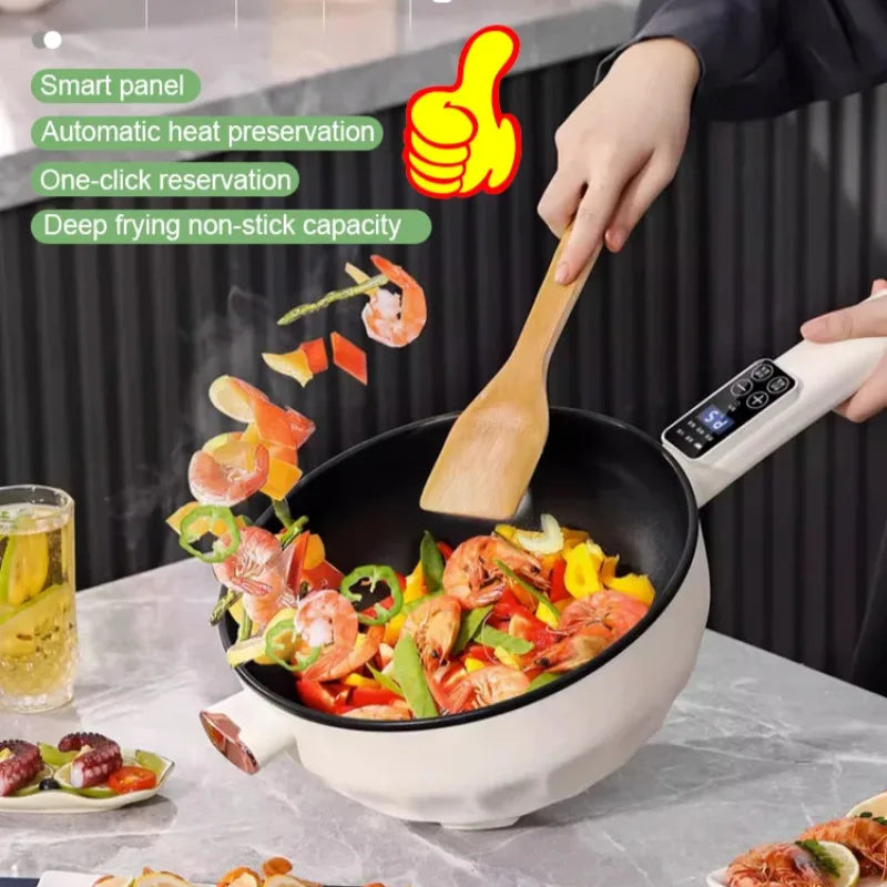 Danoz Smart Multifunctional Cooker represents a refined approach to versatile kitchen preparation.