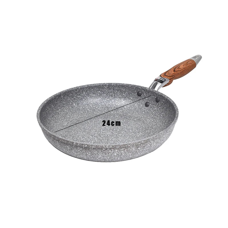 Experience effortless cooking with Danoz DuraStone cookware Frying Wok Pan - Super Quality