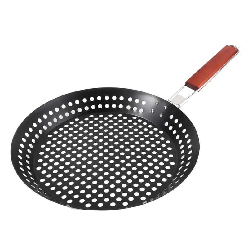 Your new grilling best friend Danoz BBQMagic Grilling Skillet. Built tough from premium carbon steel, Huge 30.5cm powerhouse!