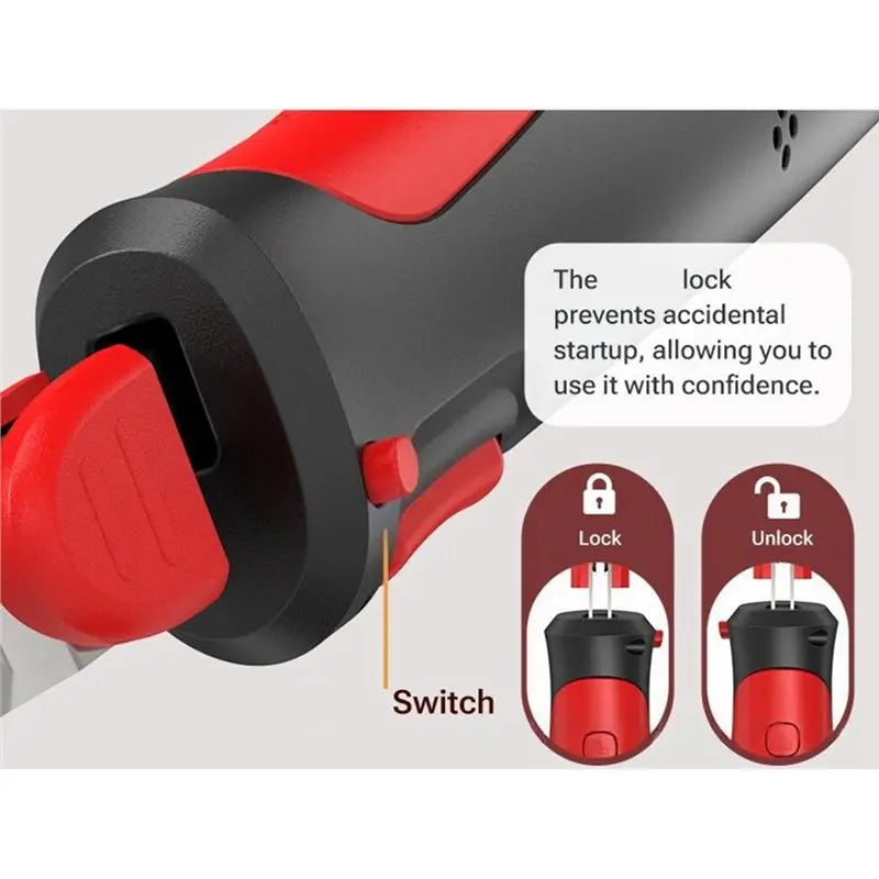 Danoz KniveSmart – Slice Like a Pro, Every Time! 🔪⚡ | Cordless Electric Carving Knife | USB Rechargeable | 7CR Steel Blade | 21,000 RPM | Perfect for Bread, Meat & More!