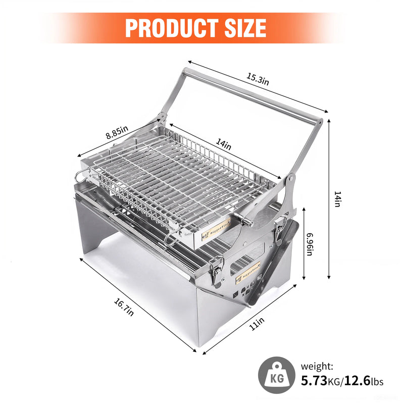 Master the art of outdoor cooking with Danoz BBQFlip, a revolutionary portable barbecue engineered for the discerning griller. Its innovative 360° rotating design eliminates hot spots - Free Postage