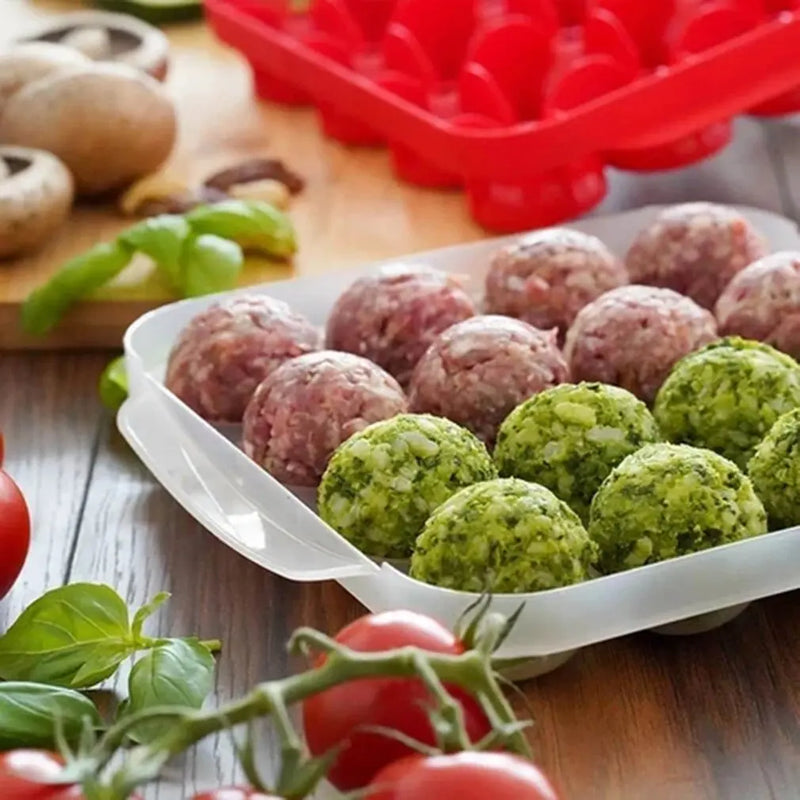 Danoz Kitchen - Say goodbye to hand-rolling meatballs and hello to perfectly shaped spheres every single time. This ingenious kitchen gadget cranks out 16 uniform balls with just a fill