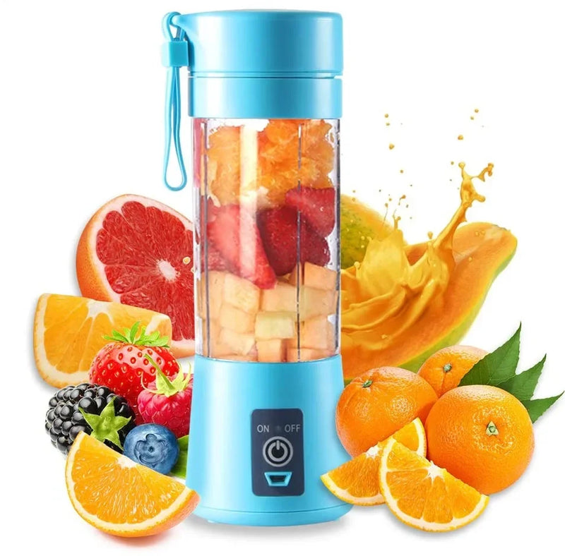 Danoz BlendSmart Blend'n'Go Portable Juicer Blender 🍹 | USB Rechargeable | 6-Blade Powerful Motor | 4000mAh Battery | Smoothies, Juice & Baby Food | Buy 1 Get 1 More!