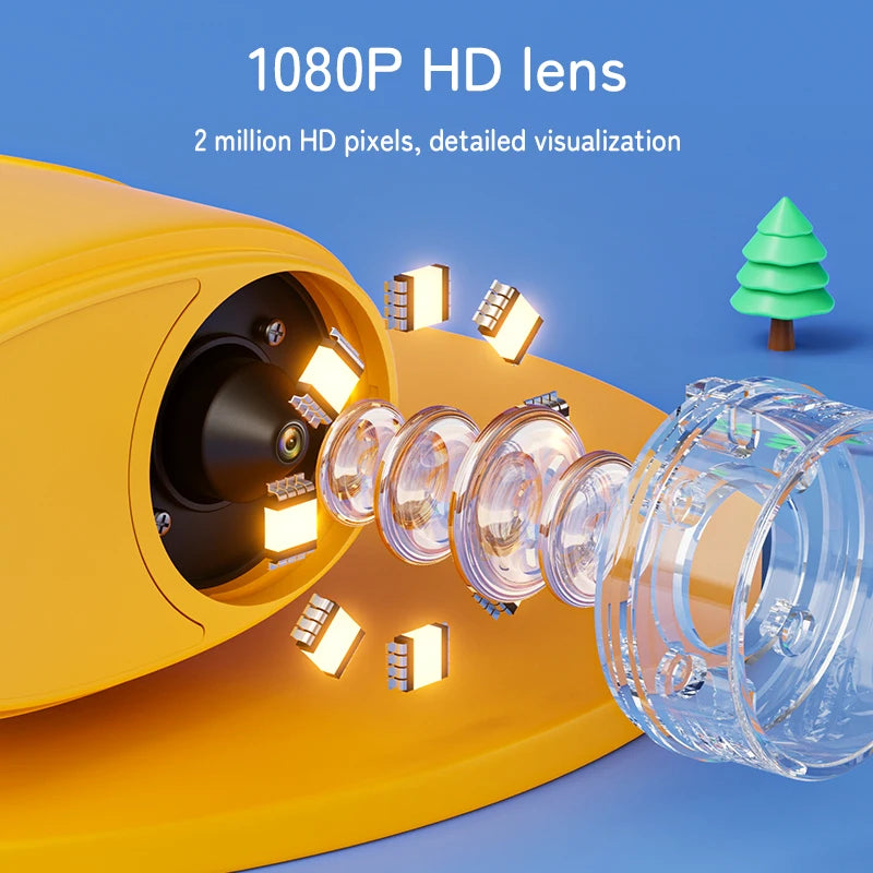 Danoz Hobbies KidsSmart | 1000X Handheld Digital Microscope for Kids 🔬 | 2" HD Screen | Rechargeable | Photo & Video | STEM Gift for Boys & Girls