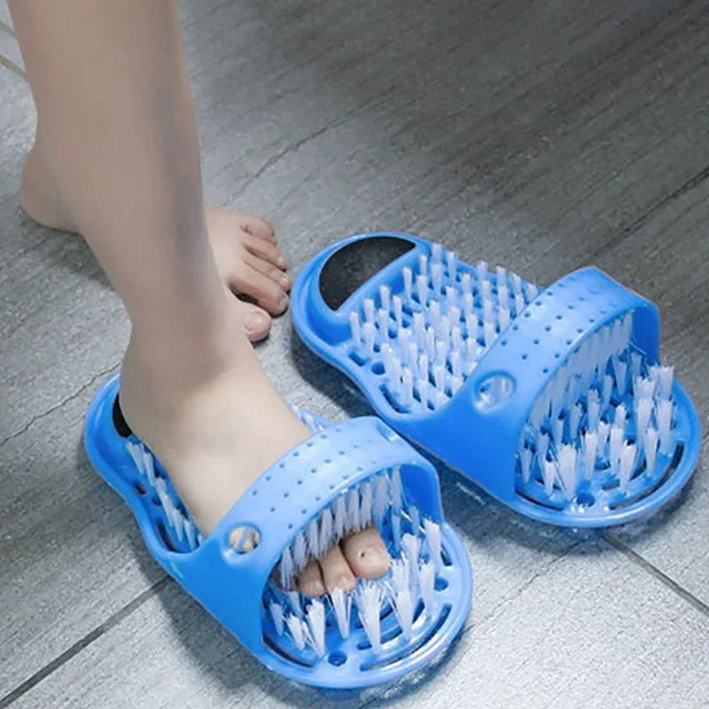 🛀 Danoz ShowerSmart | Shower Foot Scrubber & Massager | Soft Brush | Dead Skin Remover | Suction Cup Base | Spa Exfoliator | Buy 1 Get 1! ✨