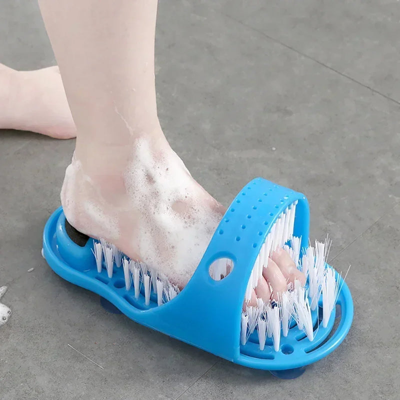 🛀 Danoz ShowerSmart | Shower Foot Scrubber & Massager | Soft Brush | Dead Skin Remover | Suction Cup Base | Spa Exfoliator | Buy 1 Get 1! ✨