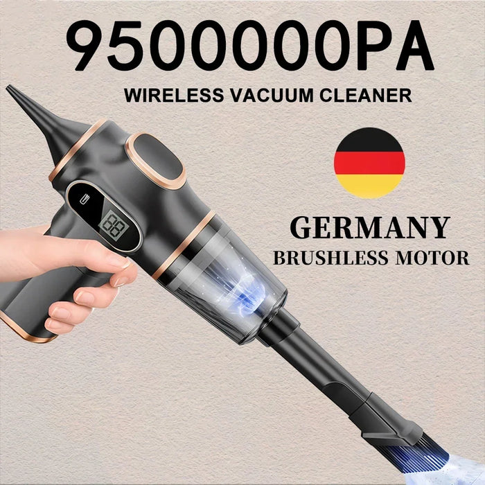 Back in Stock, Danoz Direct, SuperVac - 9500000Pa 5 in1 Wireless Vacuum Cleaner! This versatile vacuum is perfect for both your car and home