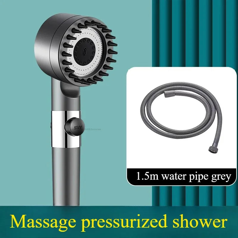 Danoz ShowerPower - This advanced filtered shower head delivers powerful, consistent pressure while a built-in filter removes impurities and hard water minerals for a cleaner, healthier spray