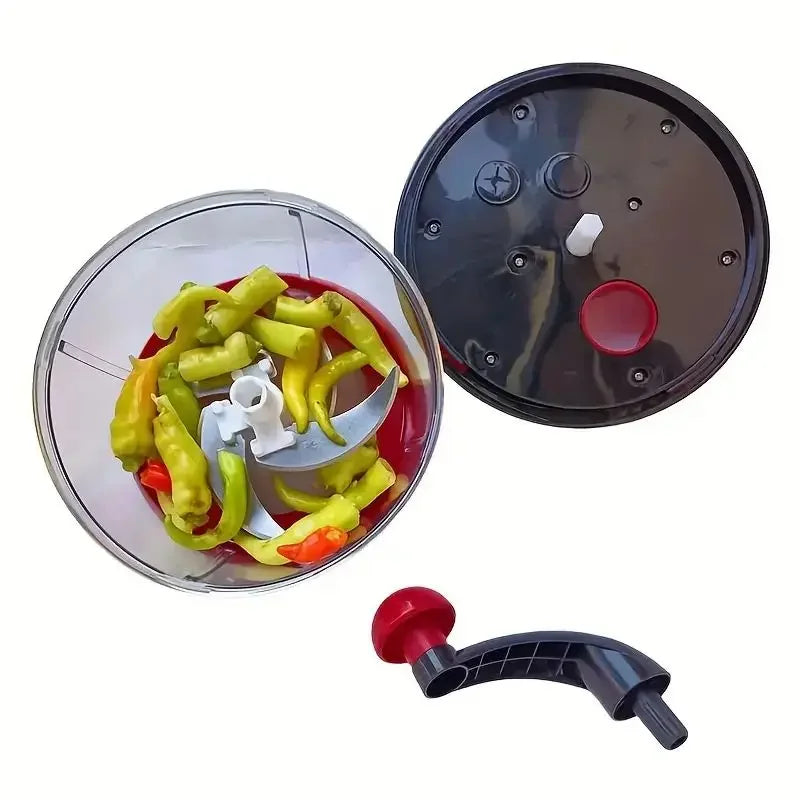 Transform your kitchen preps with Danoz SlicerMagic - Your all-in-one chopping companion that tackles garlic, onions, chili, vegetables, and so much more