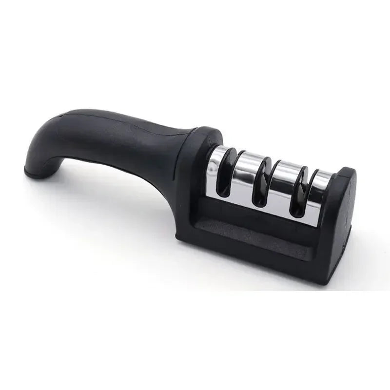 Keep your kitchen knives 🔪 sharp and ready with the Danoz Kitchen 3-Segment Knife Sharpener - Buy 1 Get 1 Free!