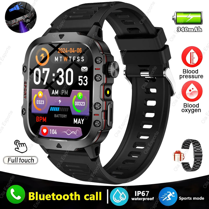 ⌚ Danoz TechSmart | Ola Esporte Outdoor Smart Watch | 1.81" HD | GPS + Bluetooth Call | ECG Heart Rate SpO2 | 3ATM Waterproof | 50-Day Standby ✨