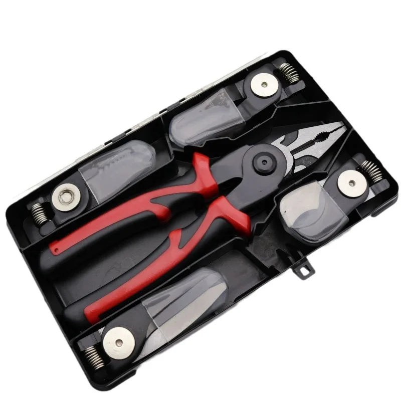 Danoz ToolSmart – One Handle, Five Jobs Done! 🔧✨ | 5-in-1 Multi-Function Replaceable Head Pliers Set | Steel Wire, Tiger Wire & More | The Only Pliers You’ll Ever Need!
