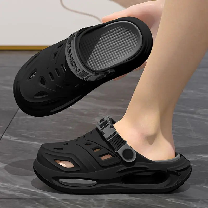 👟 Danoz ShoeSmart | Men’s Arch Support Clog Slippers | Anti-Slip | Thick EVA Sole | Breathable & Odor-Proof | 4 Colours | Sizes 40–45 ✨