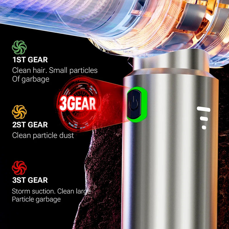 Danoz CleanSmart 💎 | SZUK 100W Cordless Handheld Vacuum | 15KPa Suction | 3-in-1 Vacuum, Blower & Inflator | HEPA Filter | 7 Variants | Free Postage!