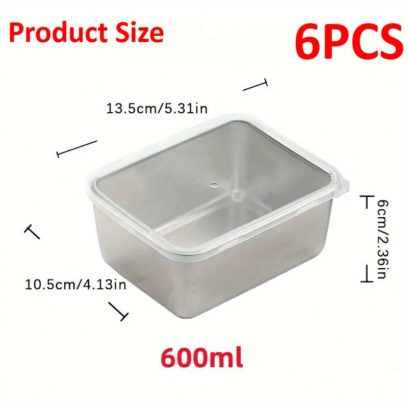 🍱 Danoz FoodSmart | 12-Piece Stainless Steel Food Container Set | Leakproof & Stackable | Meal Prep, Camping & Picnic Ready | Dishwasher Safe | FCM Certified ✨👌