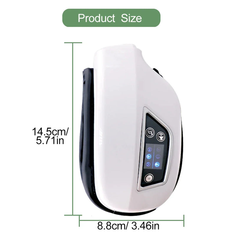 Danoz MassageSmart 👁️ | Smart Foldable Eye Massager | Airbag Vibration | Bluetooth Music | Heat Compress | 4 Modes | Eye Fatigue Relief | Free Postage!