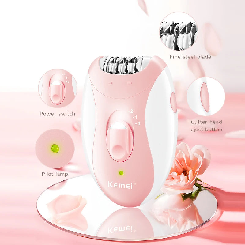 Experience effortless hair removal with Danoz Epilady - The game-changing epilator that delivers salon results from your bathroom. USB-rechargeable and cordless
