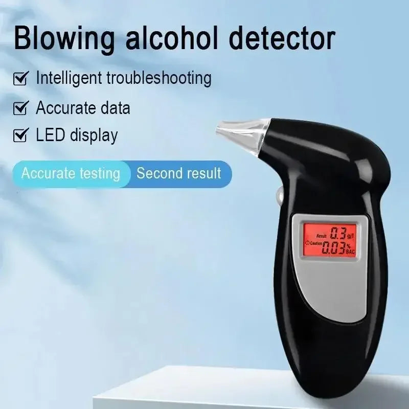 Danoz Direct - Accurately Test Your Blood Alcohol Content with this Digital Breath Alcohol Tester! Buy 1 Get 1 Free