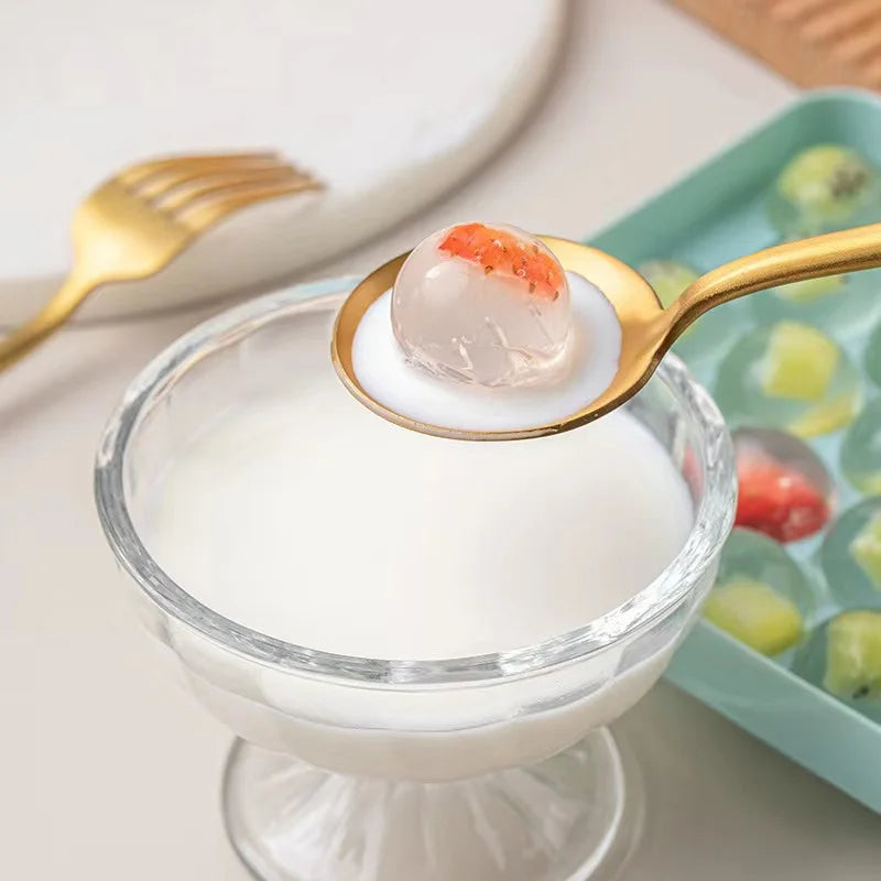 🧊 Danoz KitchenSmart | 2-Pack Round Ice Ball Molds | 33 Balls Each | BPA-Free | Whiskey & Cocktail Ice | Twist-Release | Lid Included ✨