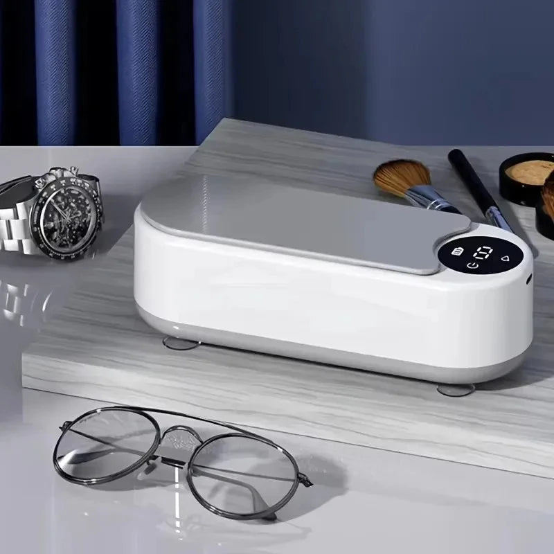 Danoz VisionSmart – See Clearly & Shine Bright! Wireless High-Frequency Ultrasonic Glasses Cleaner – Multi-Purpose Eyewear Cleaning Machine – Buy 1 Get 1 More! 👓✨🧹
