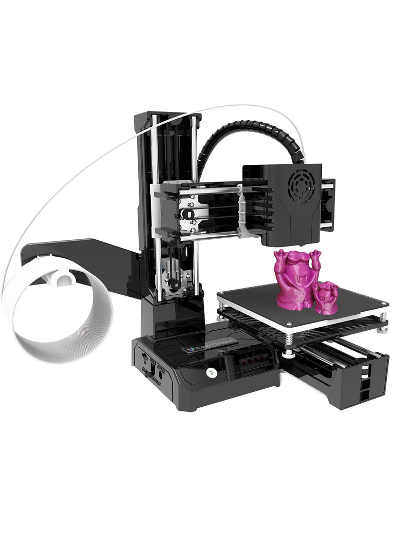 Danoz TechSmart - EasyThreed K9 Mini 3D Printer Easy to Use Entry Level  Gift 3D Printer FDM TPU PLA Filament 1.75mm Black