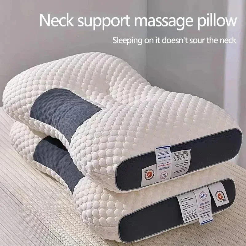 Danoz Beddings🛏️ Cervical Orthopedic Pillow. Made with soybean fiber, provides a tranquil sleeping experience - Buy 1, Get 1