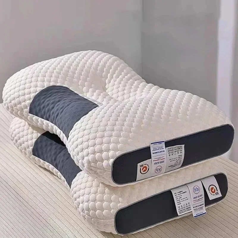 Danoz Beddings🛏️ Cervical Orthopedic Pillow. Made with soybean fiber, provides a tranquil sleeping experience - Buy 1, Get 1