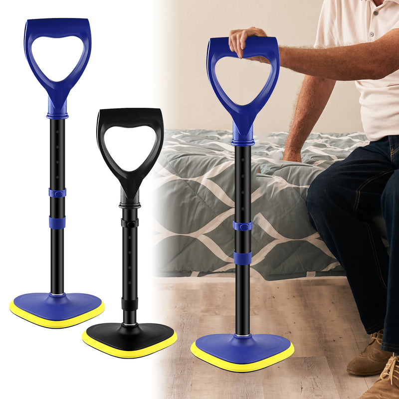 💪 Danoz AidSmart | Adjustable Standing Assist Device | Mobility Aid for Seniors & Elderly | Get Up Safely & Independently | Lightweight & Portable | Blue & Black ❤️✨