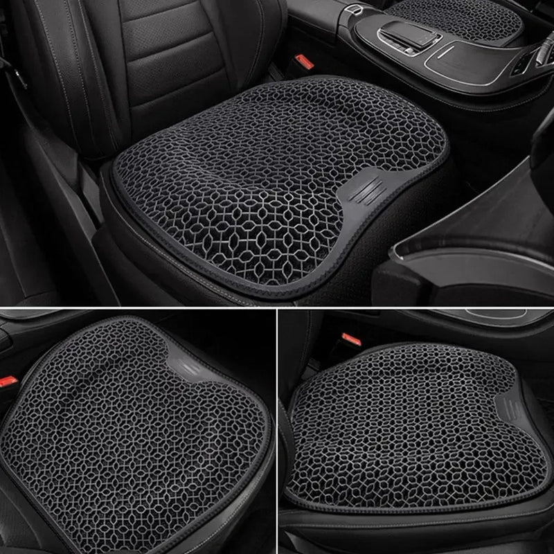 🧘 Danoz SeatSmart | GelSeat3D Honeycomb Gel Seat Cushion | Cooling & Breathable | Pressure Relief | 46x46cm | Car, Office & Travel