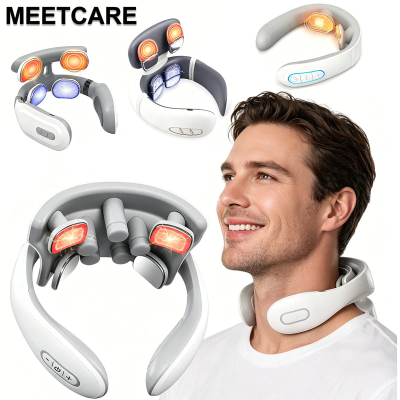 💆 Danoz MassageSmart | TENS Pulse Neck & Shoulder Massager | F6 Model | 16-Speed EMS Electric Cervical Massager | Drug-Free Pain Relief at Home