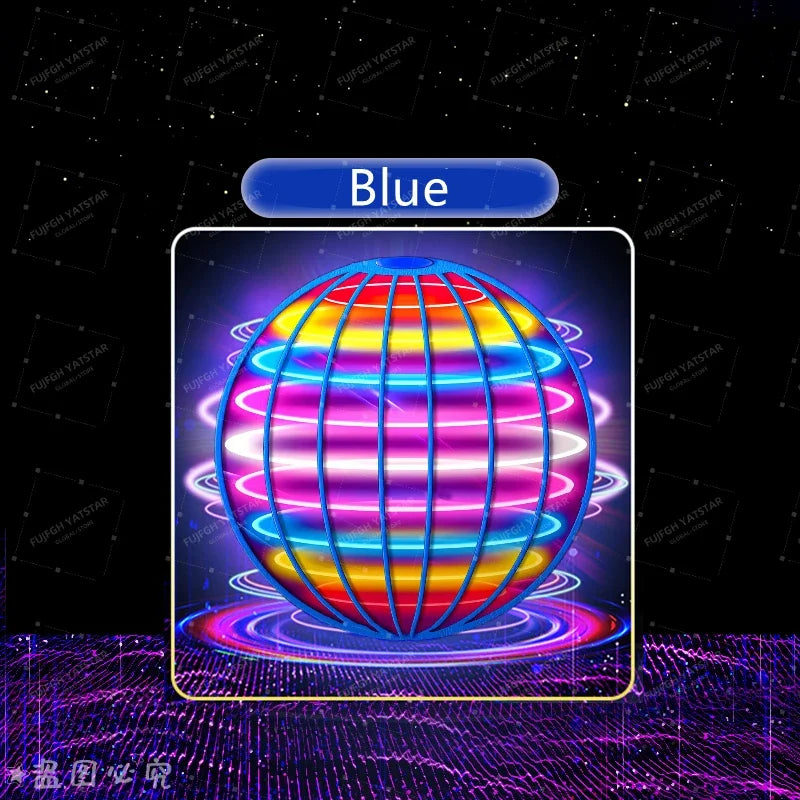Danoz Toys - Flying Ball Boomerang Fly Orb Magic With LED Lights Drone Hover Ball Fly Nova Orb Flying Spinner Children Toys Christmas Gifts - Buy 1 Get 1 Free!
