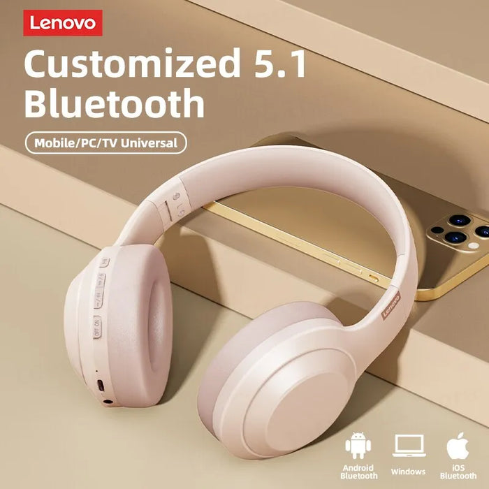 Experience Quality sound and convenient hands-free calling with Danoz Direct - Lenovo Thinkplus Headphone Bluetooth Earphones